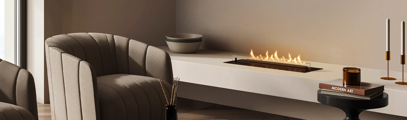 ethanol fireplace