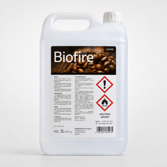 Βιοαιθανόλη με αρωμα καφε 5 L
