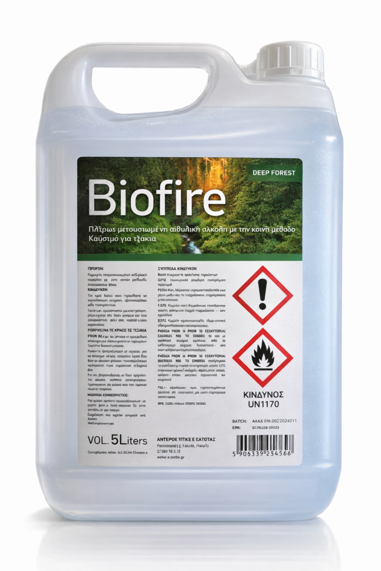 Βιοαιθανόλη με αρωμα δασος Biofire 5L