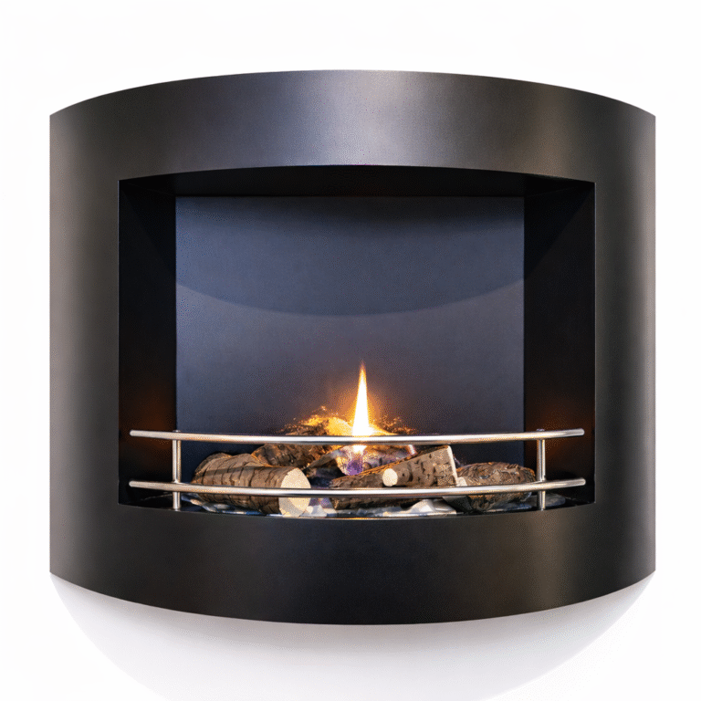 τζάκι βιοαιθανόλης Bio Hug επιτοίχιο